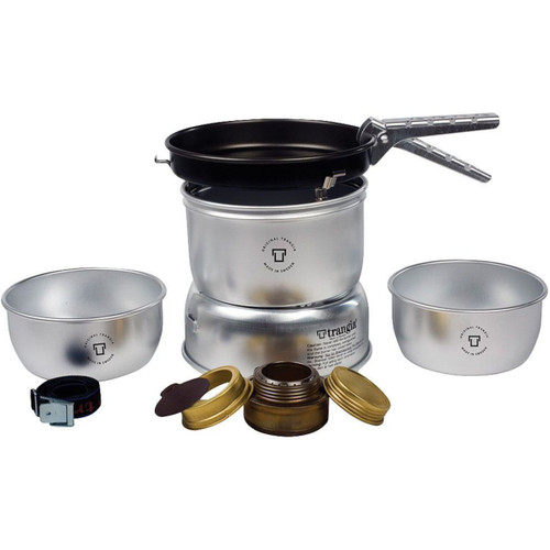 TRANGIA 27-21 DUOSSAL 2.0 STOVE KIT - STAINLESS STEEL LINED PANS - Liberty  Mountain