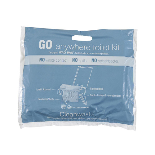 WAG BAG GO Anywhere Toilet Kit - Single