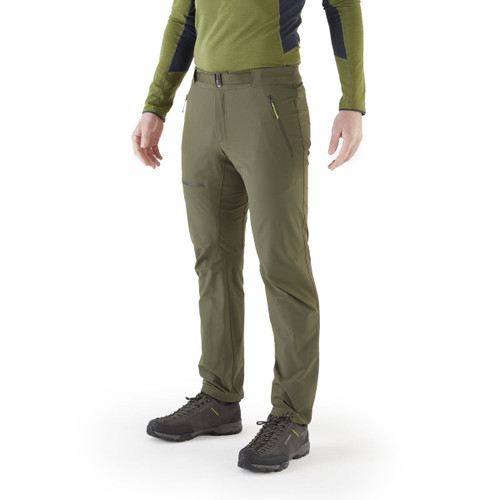 Rab Incline AS Pants - Men's - Army - Model Front