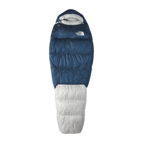 The North Face Blue Kazoo Sleeping Bag - Men's - Banff Blue/Tin Grey - Bag Closed