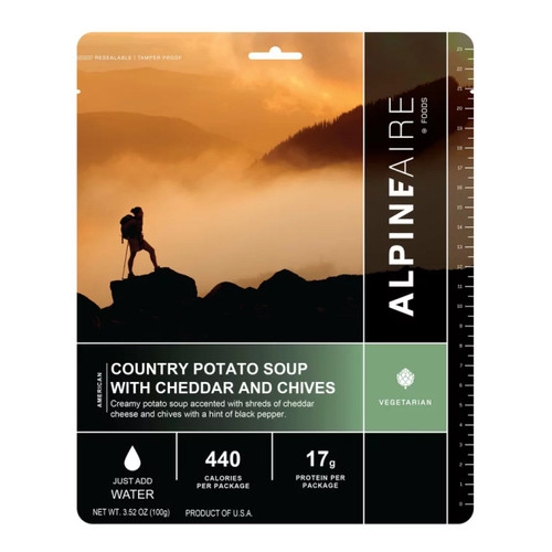 AlpineAire Foods Country Potato Soup with Cheddar and Chives
