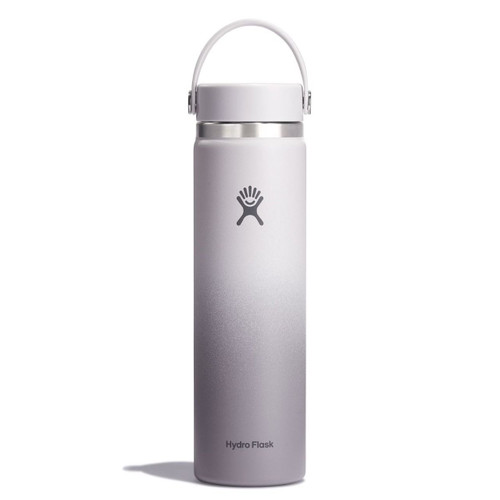 Hydro Flask Bottle, Wide Mouth, White, 32 Ounce