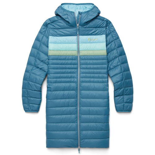 Cotopaxi Fuego Down Parka - Women's - Blue Spruce Stripes