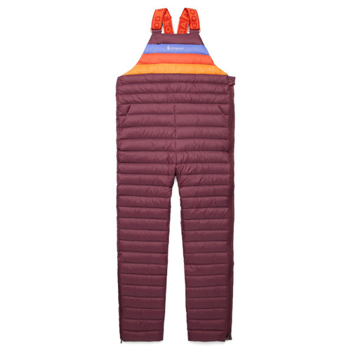 Cotopaxi Fuego Down Overall - Women's - Wine Stripes