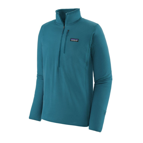 Patagonia R1 Pullover - Men's - Wavy Blue