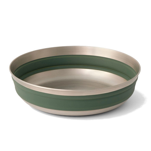 Sea to Summit Detour Stainless Steel Bowl - Large - LaurelWreath Green