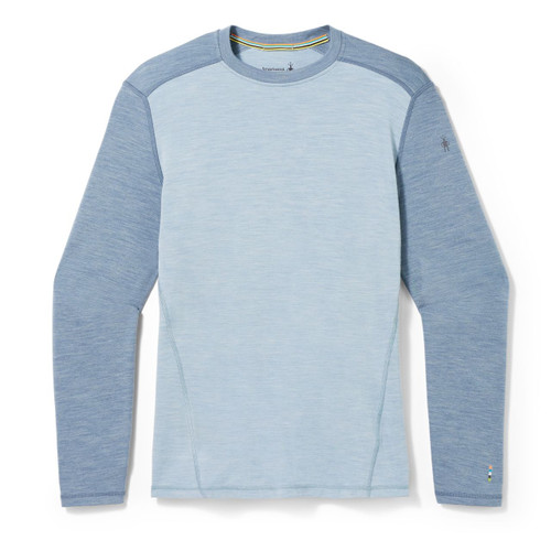 Smartwool Classic Thermal Merino Base Layer Crew - Men's - Pewter Blue / Lead