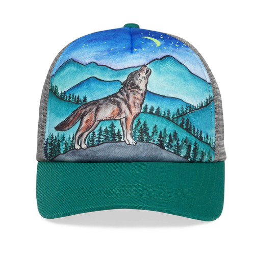 Sunday Afternoons Lone Wolf Trucker Hat - Kid's
