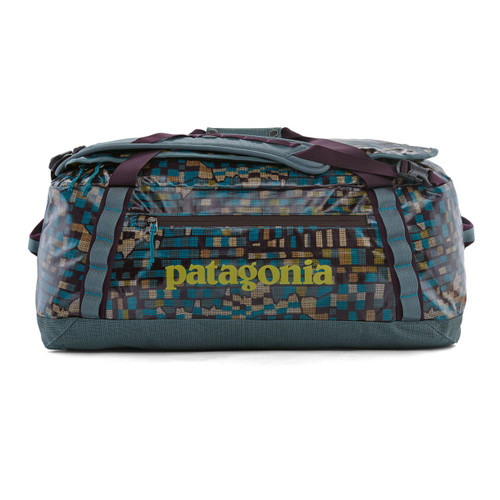 Patagonia Black Hole Duffel 55L - Fitz Roy Patchwork / Nouveau Green