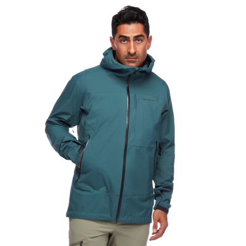 Highline Shell - Men's - Raging Sea - on model - Front