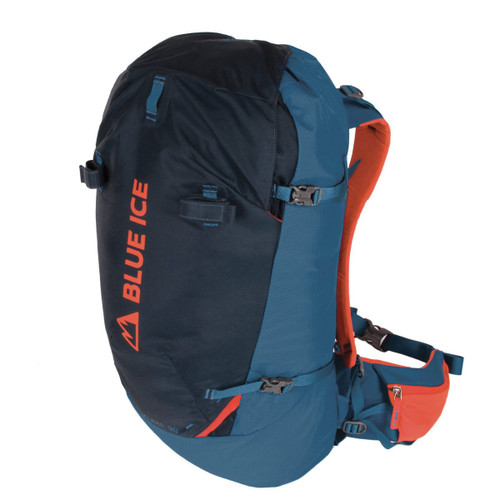 Blue Ice Kume 38L - Front View in Blue Ensign