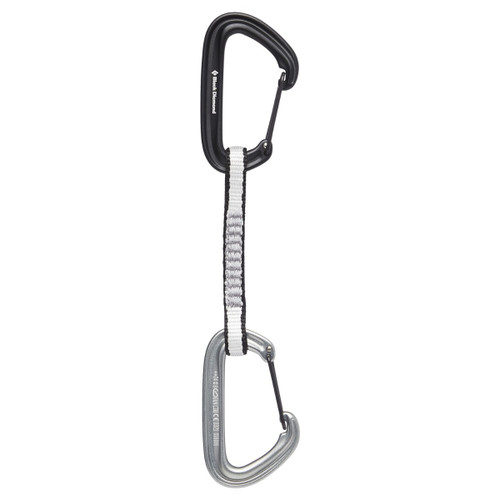 Black Diamond LiteWire Quickdraw - Black / Gray - 12 cm