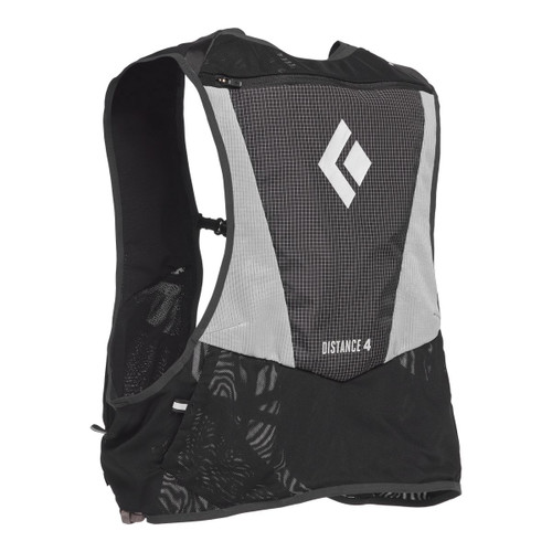 Black Diamond Distance 4 Hydration Vest in Alloy-Back