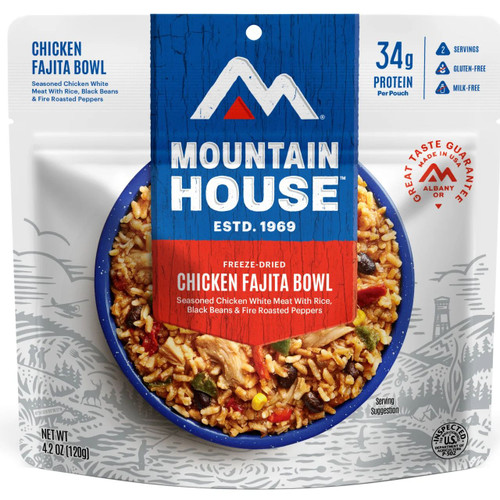 Mountain House Chicken Fajita Bowl