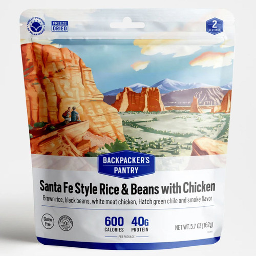 Backpacker's Pantry Santa Fe Style Rice & Beans with Chicken