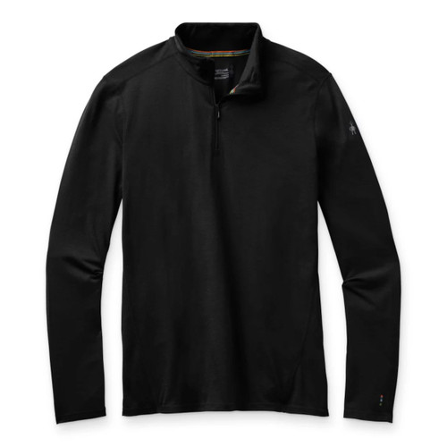 Smartwool Classic All-Season Merino Base Layer 1/4 Zip - Men's - Black