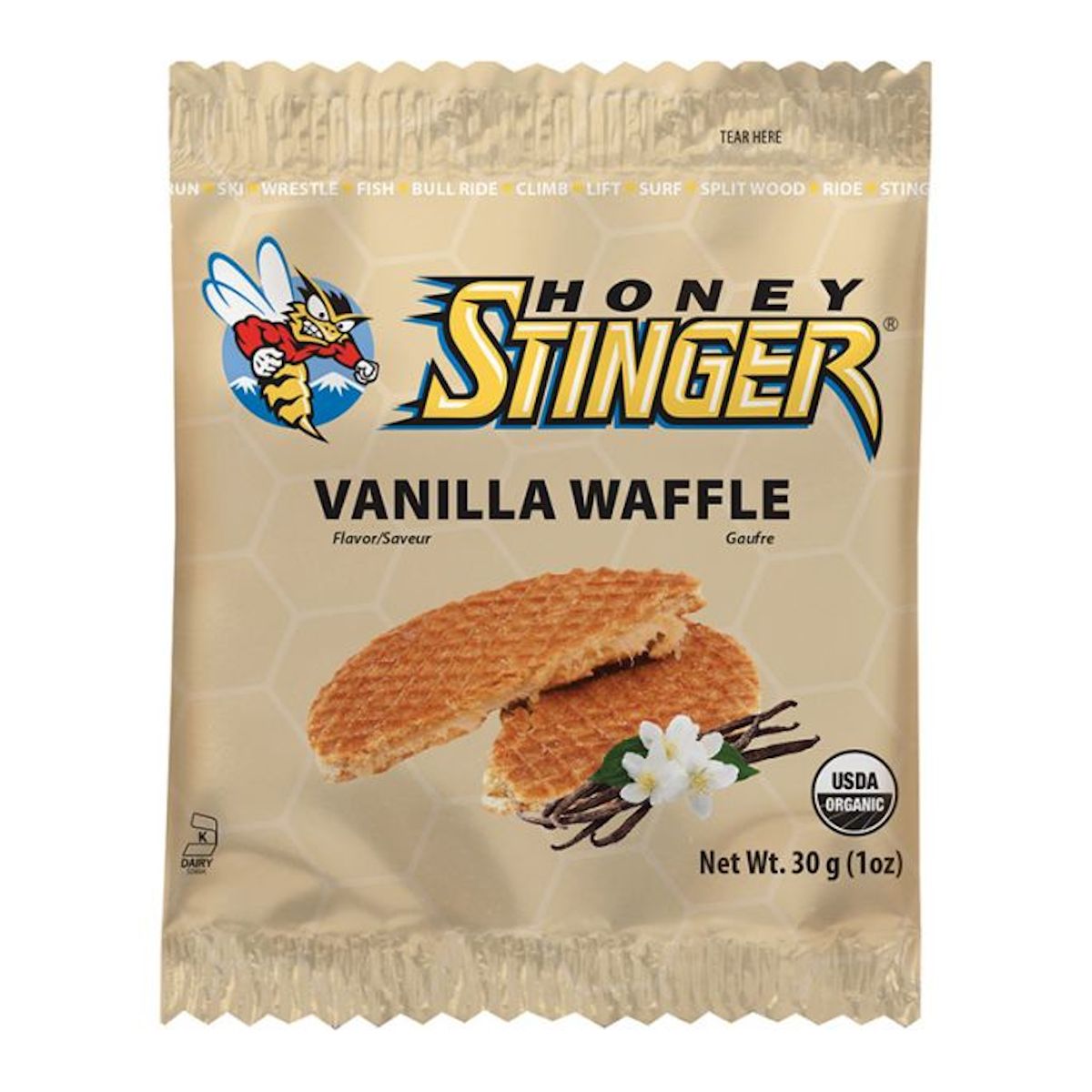 Organic Stinger Vanilla Waffle