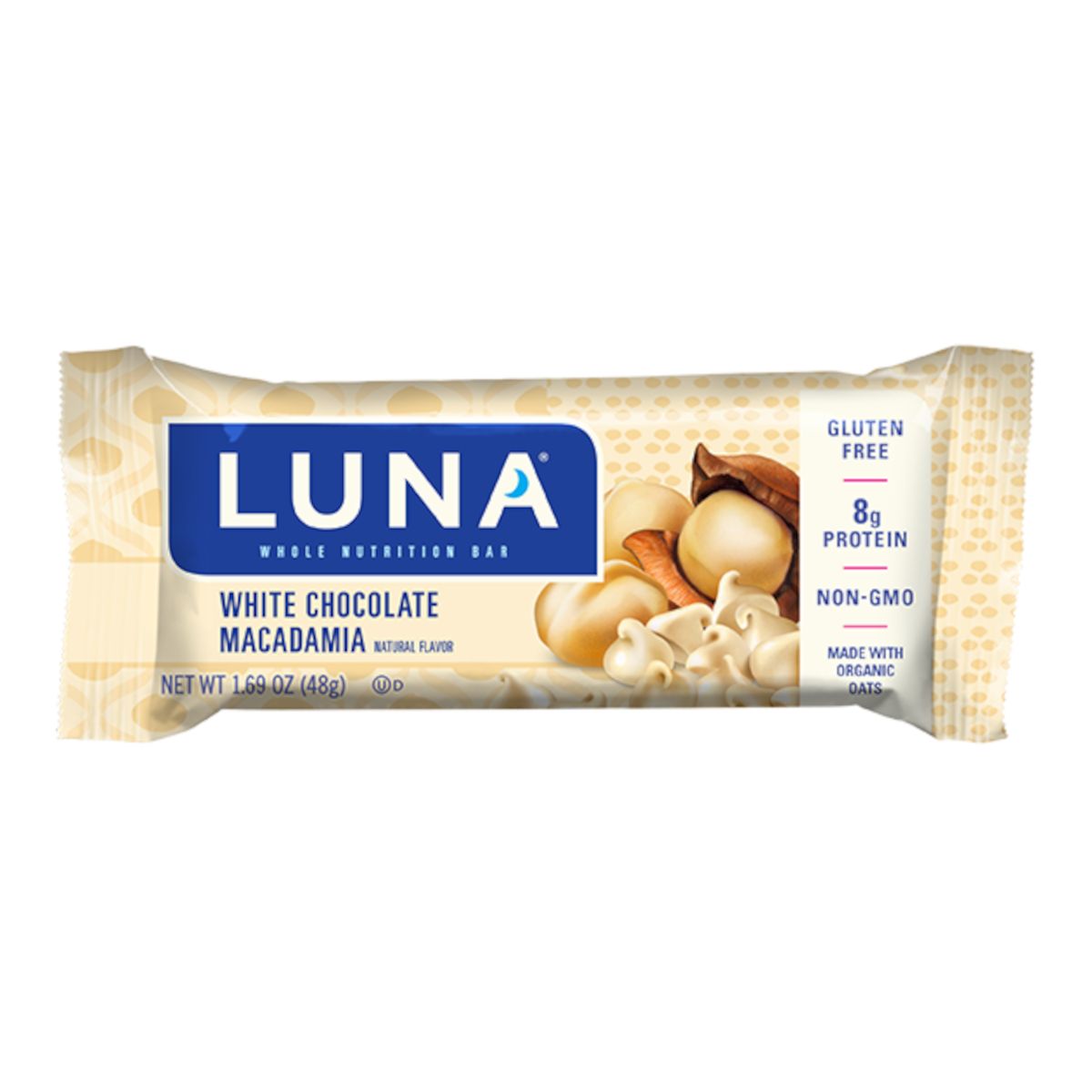 Luna Bar - White Chocolate Macadamia