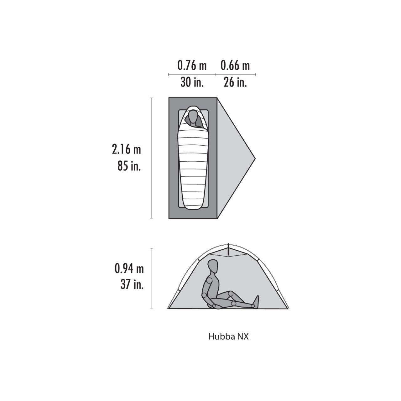 MSR Hubba Hubba 1 | 3-Season Tents