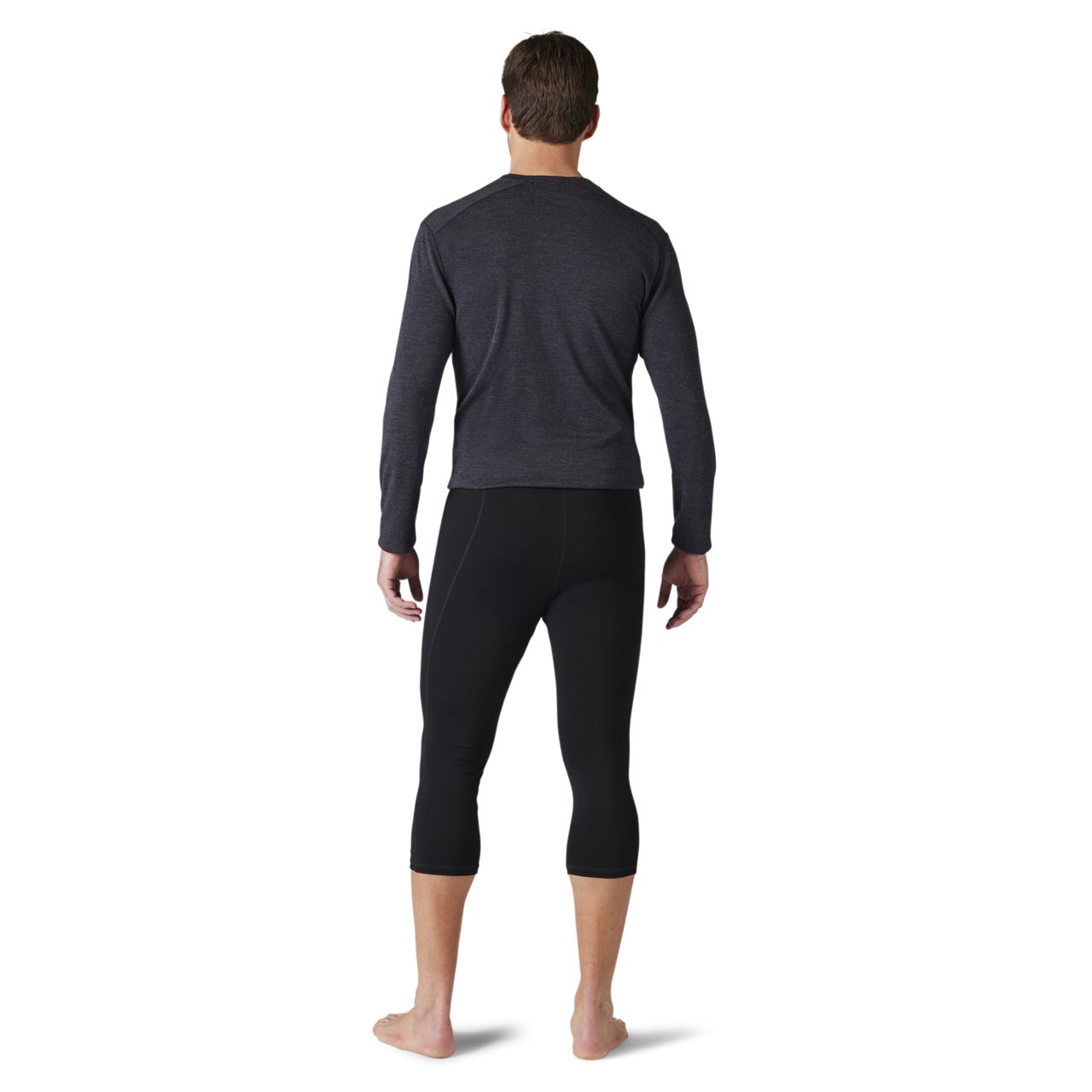 Smartwool Classic All-Season Merino Base Layer Bottom Men's (Iron Heather)