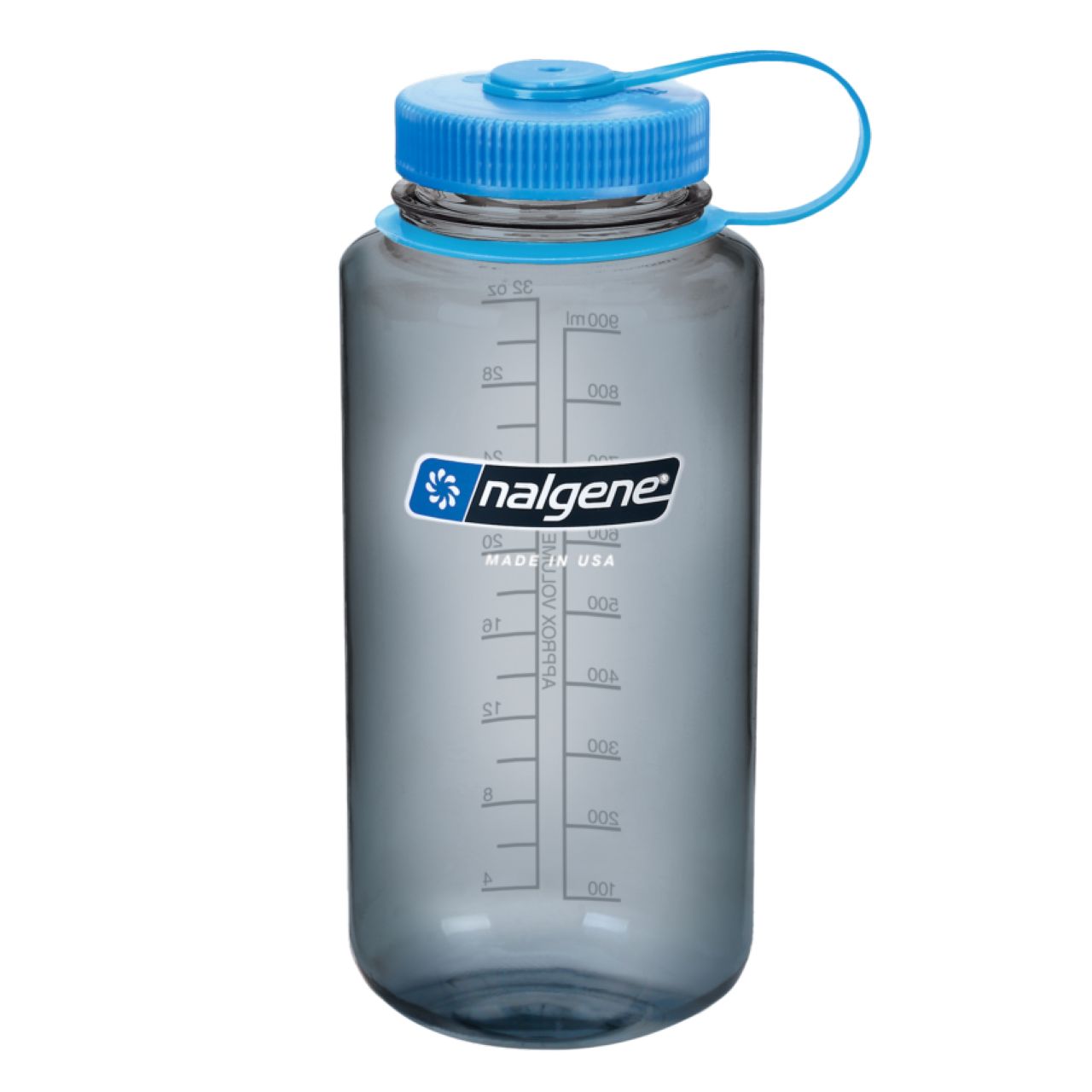 Nalgene Tritan Wide Mouth BPA-Free Water Bottle, Trout Green, 32