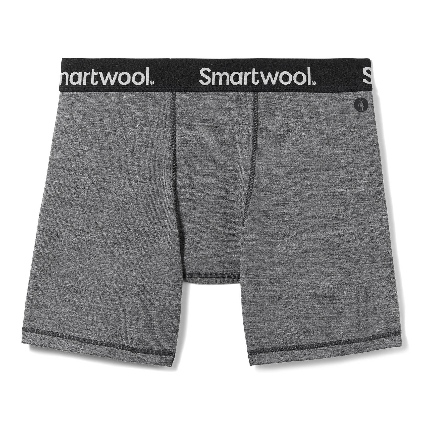 Smartwool Merino 150 Boxer Brief Light Gray Heather Stripe MD at   Men's Clothing store