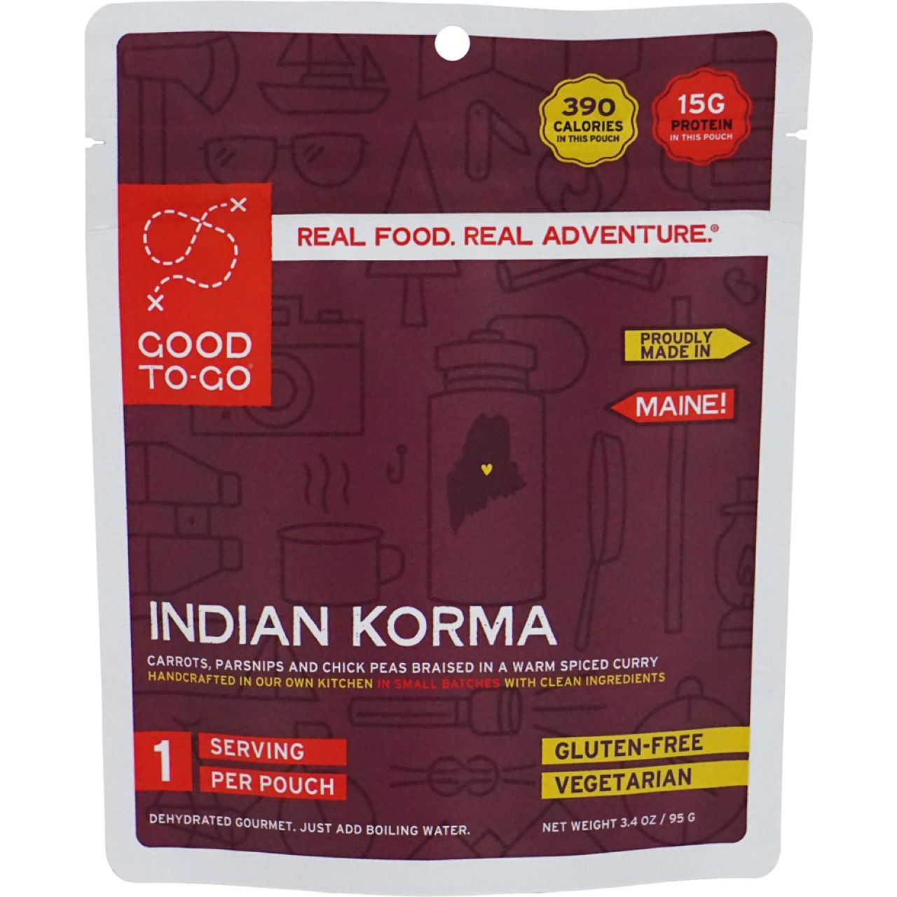 Good To-Go Indian Vegetable Korma - 1 Serving