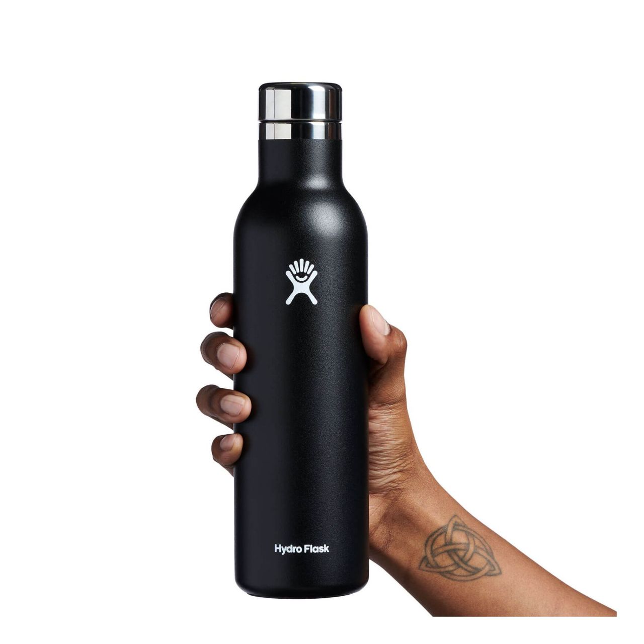 Hydro Flask 25 oz Ceramic Wine Bottle Black