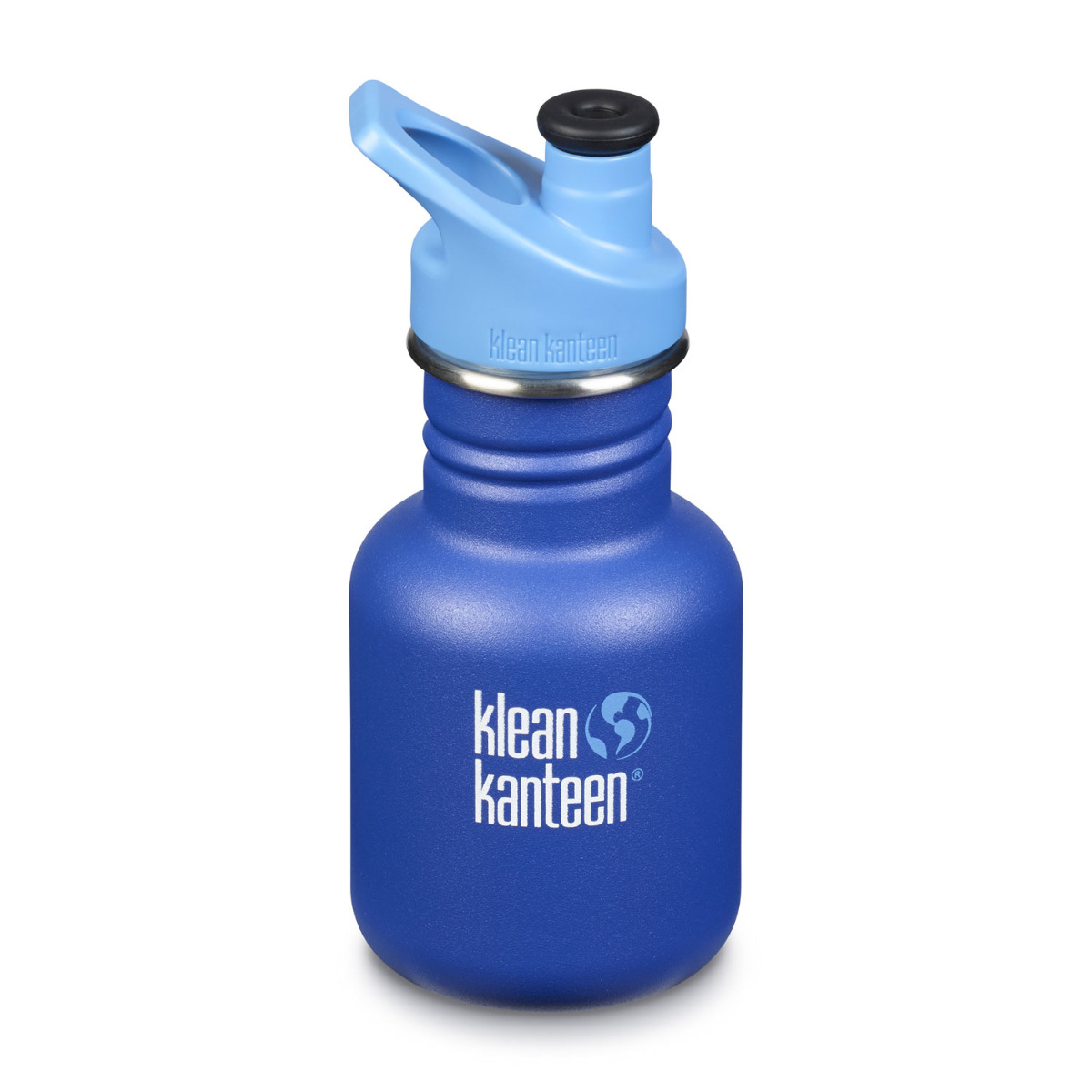 Klean Kanteen Water Bottle, Kid Classic, Sport Cap, 12 Ounce Planets