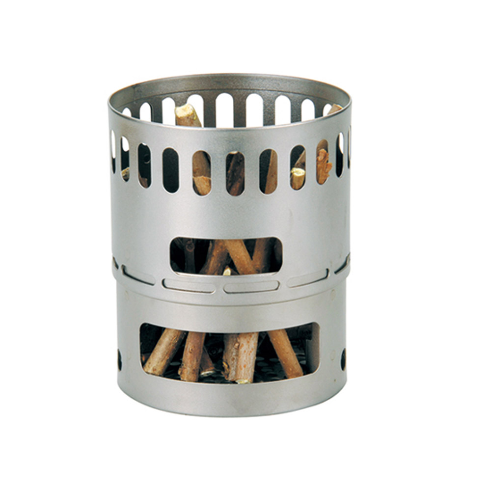 EVERNEW Titanium DX Camp stove firewood Stand 