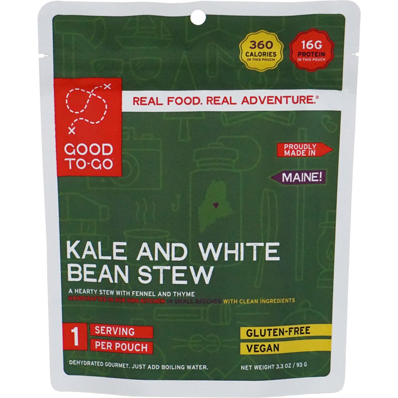 Good To-Go Kale and White Bean Stew - 1 Serving