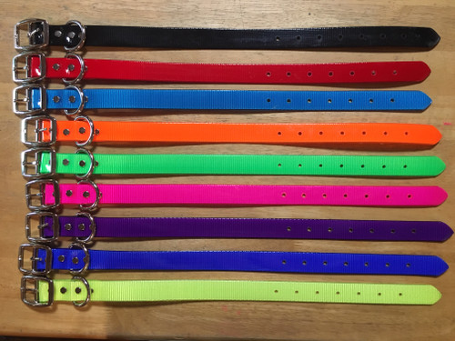 A2. DAY GLO COLLAR SHORT - NICKEL