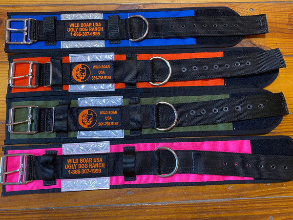 D. DEFENDER CUT COLLAR WITH 2 INCH CENTER STRAP