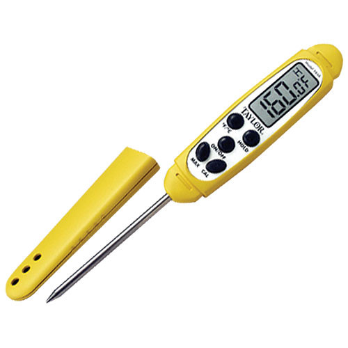 Taylor Waterproof Thermometer (Dishwasher Safe)