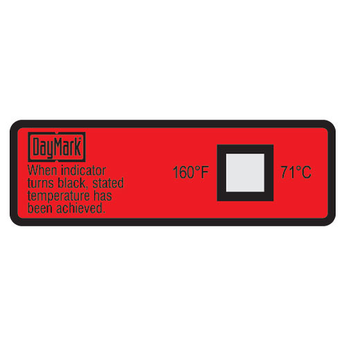 Thermostrip® Dishwasher Temperature Labels DayMark Safety