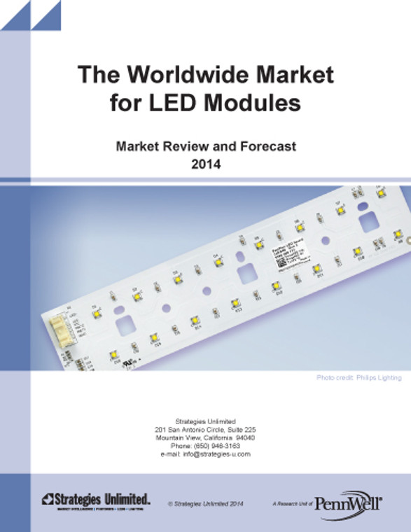 The Worldwide Market for LED Modules: Market Review and Forecast 2014