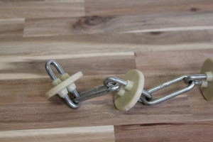 Chain for 60mm line, disk spaces 90mm apart per meter