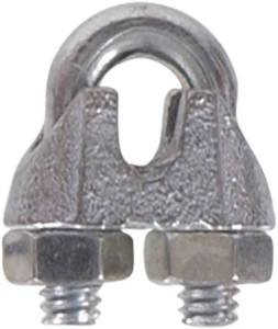 3/16" galvanized cable clamps 3/16" galvanized cable clamps