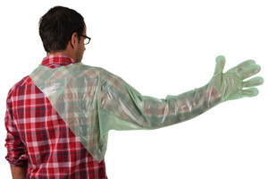 Veterinary Disposable Gloves With Shoulder Protection