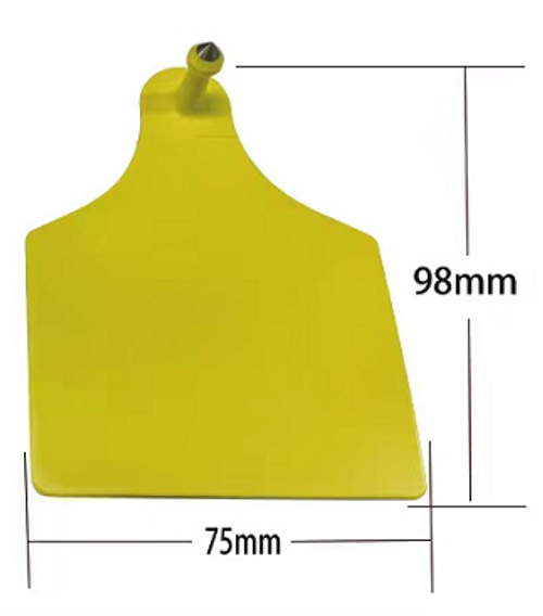 Cattle/Dairy ear tags Yellow