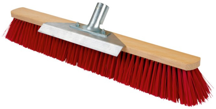 Large Broom with Scraper Edge