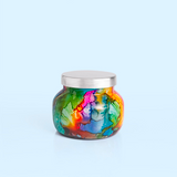 Volcano Petite Rainbow Watercolor Jar  8 oz.