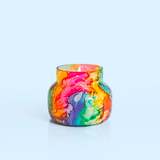 Volcano Petite Rainbow Watercolor Jar  8 oz.
