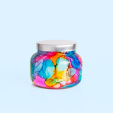 Volcano Signature Rainbow Watercolor Jar  19 oz.