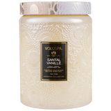 Santal Vanille Large Jar Candle   18 oz. 