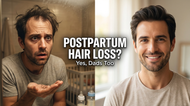 Hair Growth After Postpartum Hair Loss: What New Dads Need to Know (Yes, You Too)