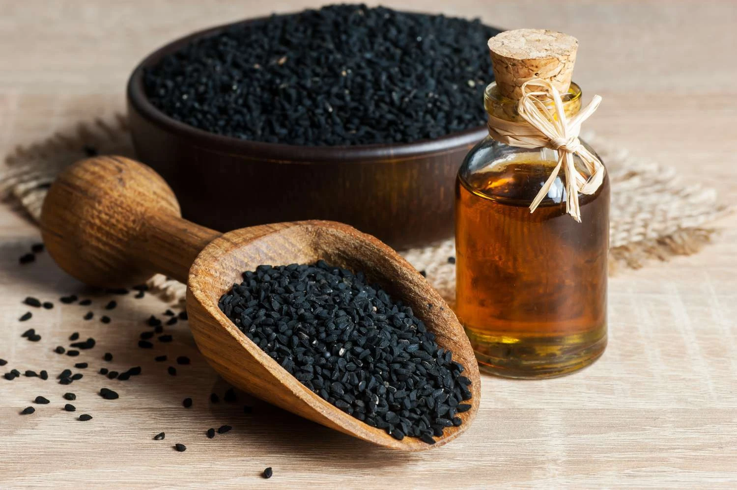 black seed oil and seeds