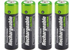 Lloytron AA 2700 mAh NiMH Rechargeable Batteries. 4 Pack