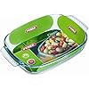 Pyrex Borosilicate Glass Rectangular Roaster with Easy Grip Handles, 39x25cm