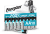 Energizer Max Plus AA Alkaline Batteries 1.5V (LR6) MN1500. 10 Pack